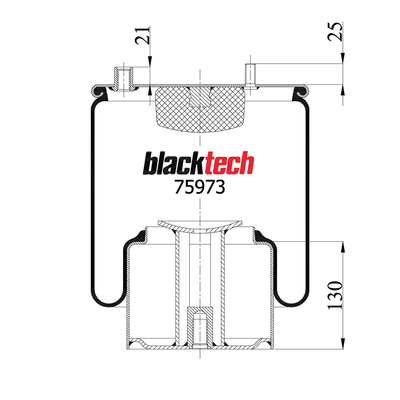 LUCHTBALG IAM BLACKTECH COMPLEET